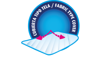 Cubierta tipo tela
